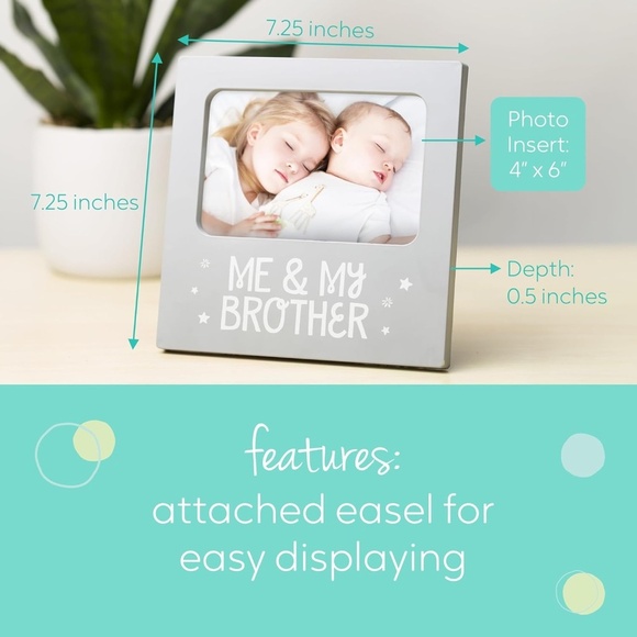 Other - Tiny Ideas Sentiment Picture Frame ME & MY BROTHER  New in box!